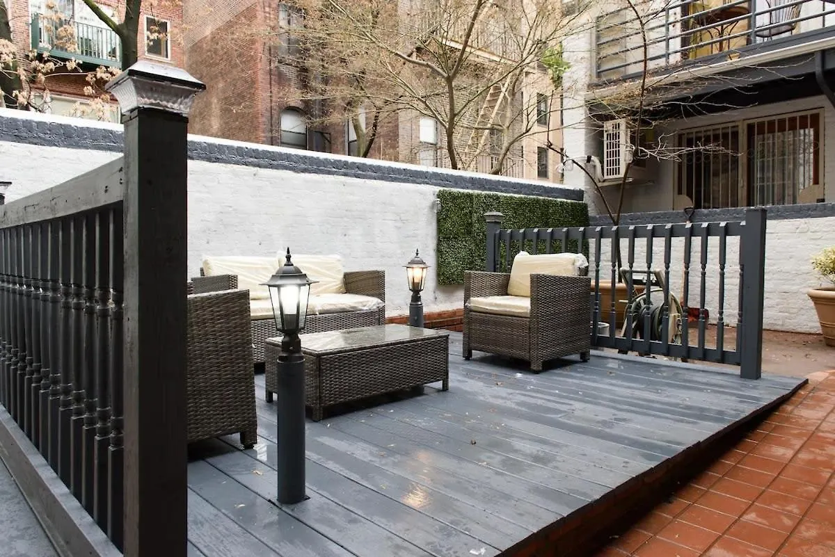 26-3A Studio Gramercy W&D Outdoor Courtyard Nowy Jork Apartament